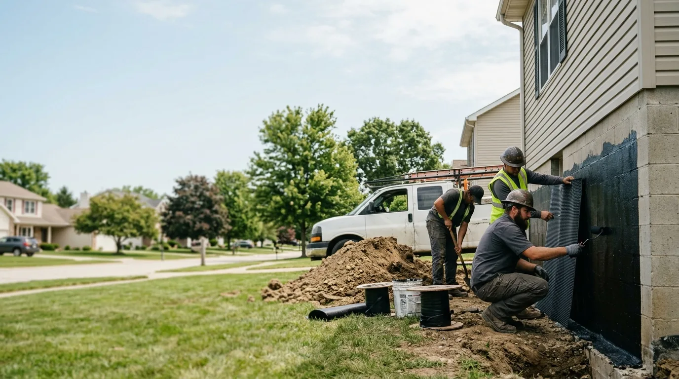 Basement Waterproofing in Trinway, OH near me